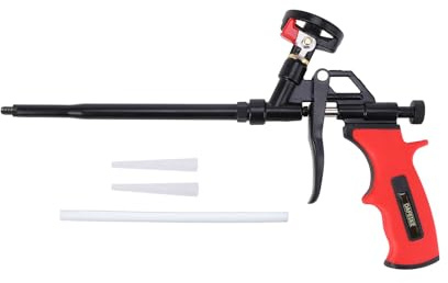 DAFEIKE Spray Foam Gun Expanding Foam Gun Less Cleaner, Updated Teflon Pro Foam Dispensing Gun, Insulating Foam Sealant Sprayer, Pu Foaming Applicator for Caulking and Insulation