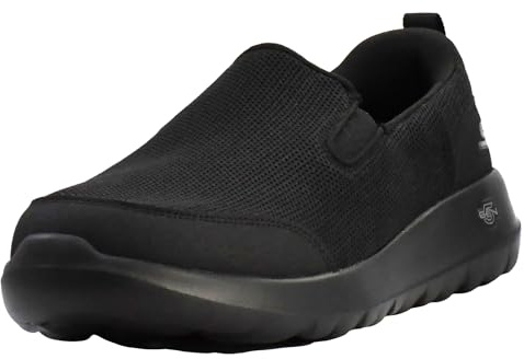 Skechers Go Walk MAX - Zapatos Deportivos para Caminar para Hombre, Negro/Blanco, 10.5