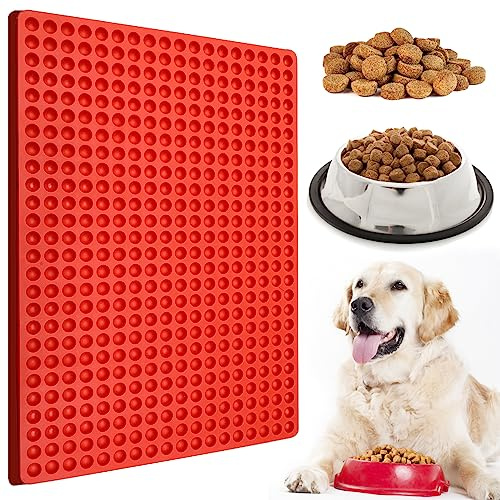 Palksky 468-Cavity Mini Round Silicone Mold/Chocolate Drops Mold/Dog Treats Pan/Semi Sphere Gummy Candy Molds for Ganache Jelly Caramels Cookies Pet Treats Baking Mold (1 Cavity - 0.02 Oz)