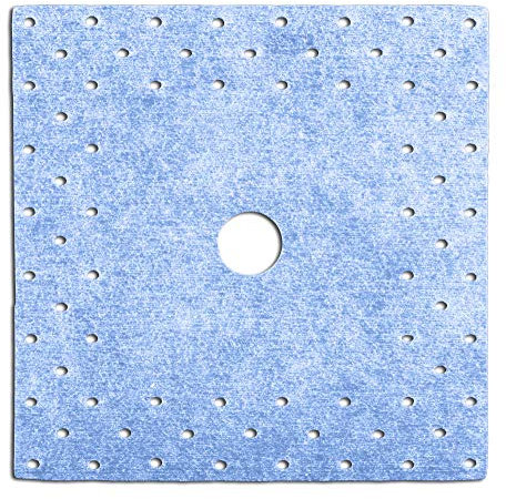 Manguito de sellado profesional 50 unidades. Bahía de pared 120 x 120 mm, agujero Ø 16 mm, junta tórica para balcón, ducha B04