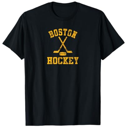 Hockey Boston vintage Maglietta