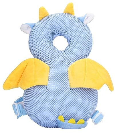 Mochila de protección para la cabeza del bebé, almohadilla protectora para la cabeza para niños pequeños, mochila de protección ajustable para bebé, con correas, productos de seguridad para caminar,