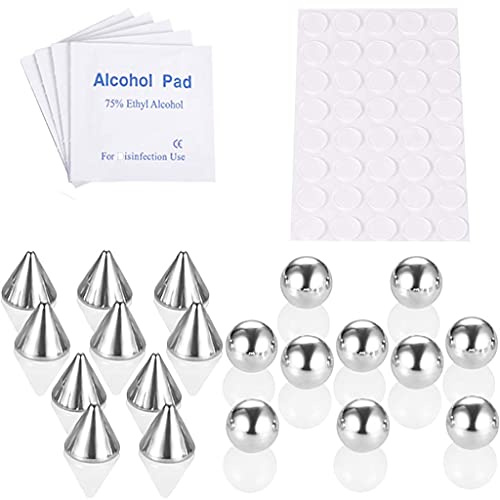 Hyclam Faux piercing en acier inoxydable pour nez, sourcil, lèvre