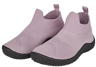 Sterntaler Badeschuhe knöchelhoch – Mädchen Baby Aquaschuhe – mit ergonomischer Sohle – Flexibles Funktionsmaterial – Bequeme Strand Slipper - Kinder Bademode, Farbe blasslila, Größe 24
