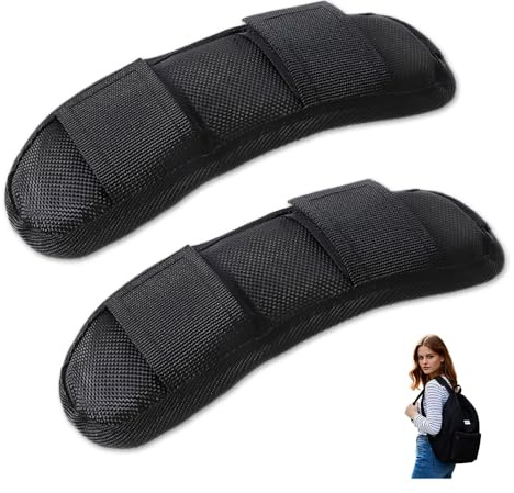HMCEY 2 Piezas Hombrera para Correa de Bolso,Almohadillas para Correa Mochila Extraíbles, Almohadillas de Repuesto para Bolsos,Shoulder Strap Pad,Almohadilla para Asa de Bolso para Cámara, Guitarra