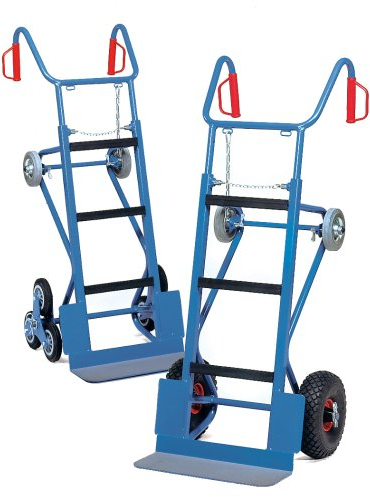 Fetra Transportgeräte mcee1050 Sackkarre für Haushaltsgeräte, Modell d, 700 mm Breite x 1300 mm Höhe