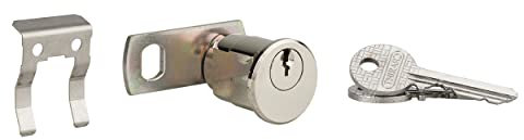 Batteuse Postale Chromée Corps Laiton Passe P.T.T. - Fournie avec 2 Clés - Mécanisme à Goupilles, Came Plate n°3 Double Rainurage avec Fourchette - Ép Max 2,1 MM - Made in France - THIRARD