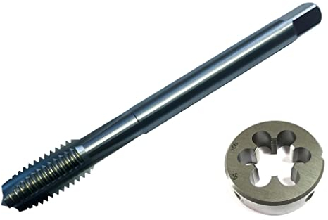 CNC QUALITÄT Gewindeschneider Set - Gewindebohrer und Schneideisen M3 - M20 - Feingewindeschneider - EU Produktion (M5 x 0,5)