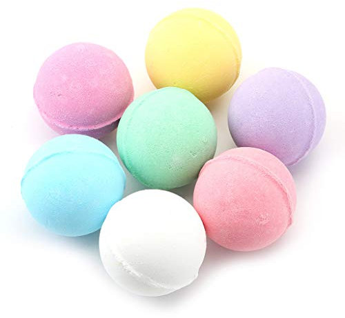 hetuioiyster 20g Piccola Bomba da Bagno Antistress per Il Corpo Palla a Bolle Idratare Detergente per Doccia Nuovo bicarbonato di Sodio, Palla da Bagno