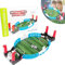 Tischkicker Kinder,Tischkicker Spiele Desktop Spielzeug mit 2 Fußbälle,Interaktives Tischkicker Spielzeug Geschenke für Jungs,Interaktives Tisch Fußball Spiel für Kinder und Erwachsene
