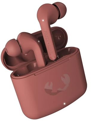 Fresh 'n Rebel Twins Fuse Écouteurs Intra-Auriculaires Bluetooth sans Fil avec Embouts, Assistant Vocal, contrôle Tactile et Microphone intégré, 30 Heures D'Autonomie (Safari Red)