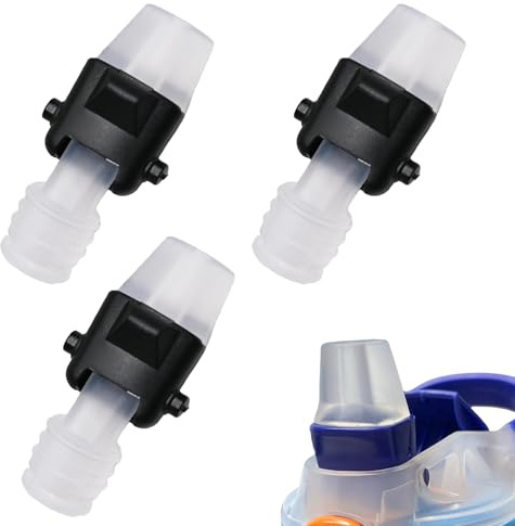 Ersatz-Silikon-Ausgießer für Contigo Aubrey Wasserflaschen, weiches Mundstück, Ersatzteile, kompatibel mit Contigo Aubrey 400 ml / 567 ml Wasserflasche (nur Auslauf), 3 Stück