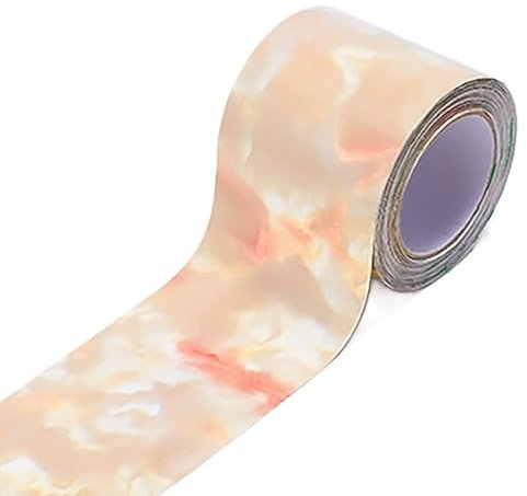 PXAMORTEL Papel Pintado Borde Autoadhesivos, 10M Autoadhesivo Línea de Cintura Borde Papel Tapiz Marco de Puerta Película Decorativa Pegatinas de Pared 3D(7)