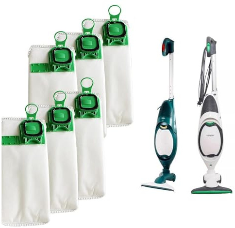 FP - 6 sacchetti compatibili per aspirapolvere vorwerk folletto vk140 vk150 scopa elettrica ricambi compatibili fp 140-150