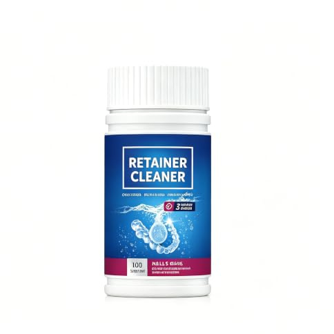 Tablettes De Nettoyage Retainer, Pastille Dentier, éLimine Les Taches Et Les Odeurs, Pour Usage Quotidien Et Voyage