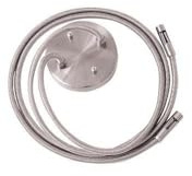 George Kovacs GKPF0148-084 Power Feed Dual Post Power Feed, Brushed Nickel