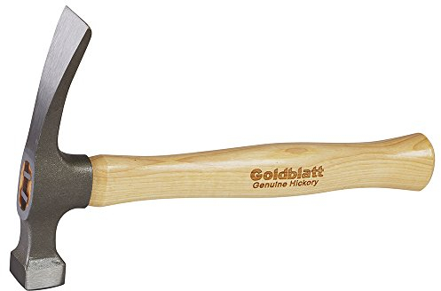 Goldblatt - G06993 GOLDBLATT Ziegelhammer, 590 ml Maurerhammer, 30,5 cm Hickory-Holzgriff