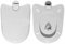 Abattant WC Ideal Standard Diagonal Blanc I.S. Charnière cromo-sedile-asse WC