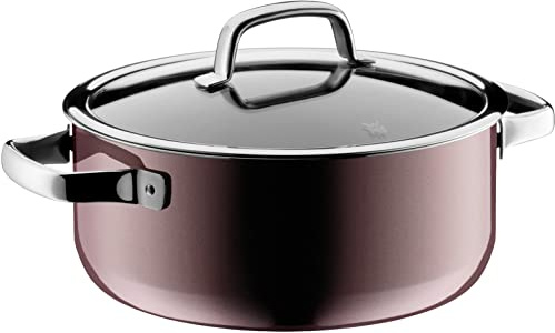 WMF Fusiontec Mineral Braising Pan 24cm with lid Rose Quartz