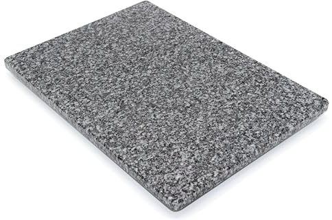 Skärbräda av sten – serveringsfat – köksbräda – stenplatta – underlägg – 2 storlekar (lanhelinglänsande, 30 l x 20 B cm)