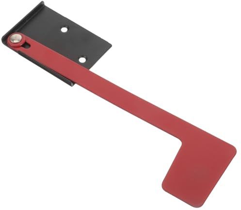 FONDOTIN Kit Bandiera per Cassetta Postale Esterna in Metallo, Adesiva Installazione senza Attrezzi, Bandiera Rossa Sostitutiva per Cassette Postali in Legno e Metallo, Accessorio Pratico