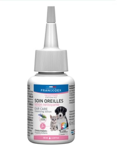 Francodex Ohrreiniger für Welpen/Kätzchen