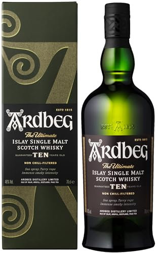 Ardbeg Ten 10 Ans Whisky Single Malt 46% 70cl sous étui