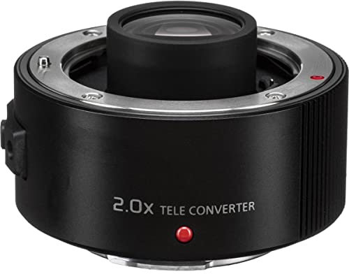 Panasonic LUMIX 2.0X Teleconverter Lens, Black (DMW-TC20)