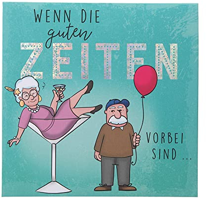 Depesche 0011694-028 Pop-up Glückwunschkarte zum Geburtstag, Klappkarte mit Musik, Lichtelementen und einem originellen Spruch, Geburtstagskarte inkl. Umschlag, Format 15,5 x 15,5 cm