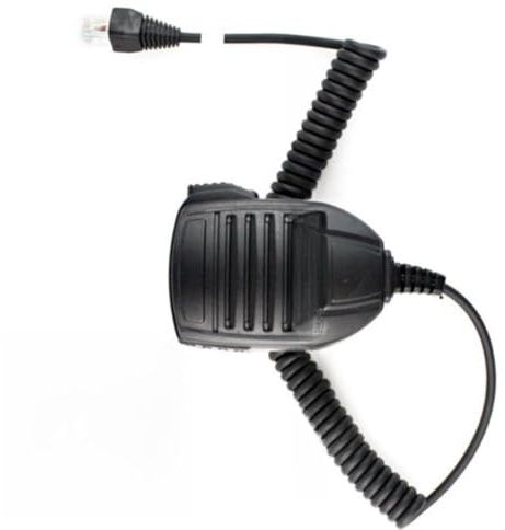 URPIZY mikrofon MH-67A8J mobiltelefon handmikrofon med 8-stifts RJ-45-anslutning och PTT för kompatibel Yaesu VX2500/VX2508/VX2208/VX2108 radio, brusreducering, axel- eller handfat