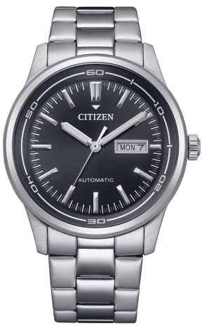 Citizen Reloj Analógico para Hombres de Automático con Correa en Acero Inoxidable