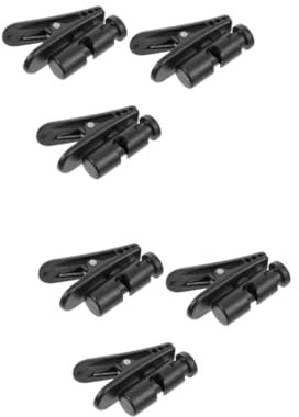 OSALADI 6piezas Clip Para Organizador De Cables De Auriculares Fijación De Micrófono Accesorio Práctico Para Ejercicio y Uso Diario