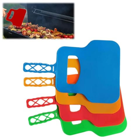 4 Piezas Ventilador De Barbacoa De Plástico,Blower De Parrilla,Manual De La Parrilla Fan,Manual Barbacoquía Blower,Ventilador De Barbacoa Al Aire Libre,Ventilador De Barbacoa,Grillfächer Wedel