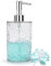 Soap Dispenser 400ml Plastic Liquid Soap Dispenser, Clear Hand Soap Container, Refillable Lotion Pump Bottle Dispenser for Shampoo, Shower Gel, Washing Up Liquid, Kitchen, Bathroom, Laundry