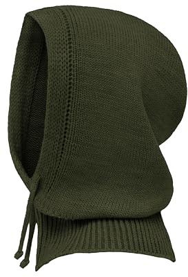 Lilax Hooded Scarf Hat for Women, Balaclava Knit Skull Cap Beanie Hat