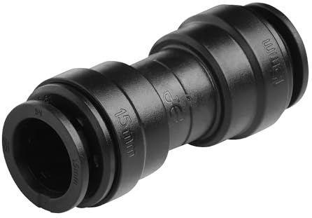 Metric John Guest, Speedfit Equal Straight Connector 12mm