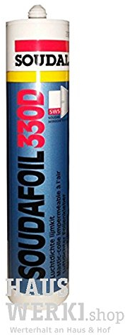 SOUDAL Soudafoil 330D, 310 ml/Luftdichter Folienkleber