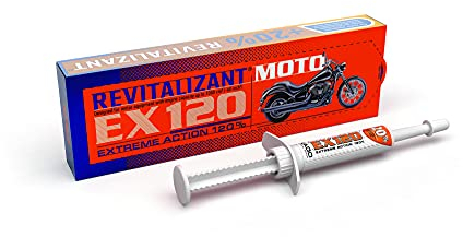 XADO Revitalizant EX120 Moto Öl Additiv Motoröl Zusatz - Motorrad Pflege Additiv für Benzinmotoren, Verschleißschutz und Regeneration für Motorräd, Mopeds und Geräte bis 1.000 cm3, Reduziert Verbrauch