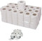 72 Rolls x Toilet Tissue Bulk Large Pack Quality White 2 ply Embossed Economical Tissue