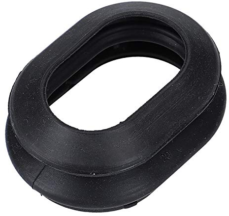 DL-pro Dichtung 55x35 mm für AEG Electrolux für Sprüharm oben Gummidichtung oval schwarz Spülmaschine Geschirrspüler 117204100/4 117204100 1172041004