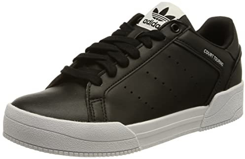 adidas Herren Court Tourino Sneaker, Core Black Cloud White Cloud White, 39 1/3 EU