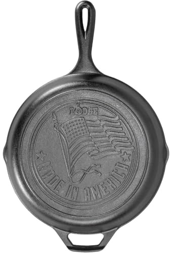 Lodge Cast Iron 10.25 Skillet with American Flag Design