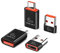 YRIKE Adattatore da USB a USB-C (4 pezzi), Adattatore da USB A a USB C, Adattatore da USB C Femmina a USB Maschio per Samsung Galaxy, MacBook Pro, iPad pro, Telefoni Cellulari, PC