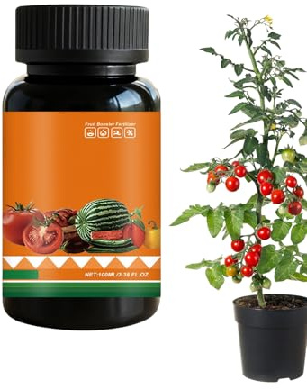 Abono Para Árboles Frutales | Fertilizante Orgánico 100 ml Para Árboles Frutales,Suplemento Alimento Vegetal Estimulante de Raíces para Arbustos Parterres Plantas de Interior Exterior Césped Cuidado