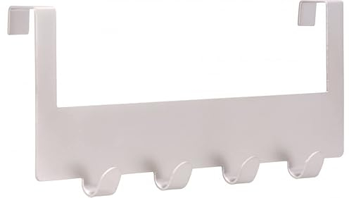 SIRO Türgarderobe Kleinmachnow, Schlicht, Stahl matt vernickelt, 255 mm x 15 mm x 100 mm, 1977-255ZN4V1K