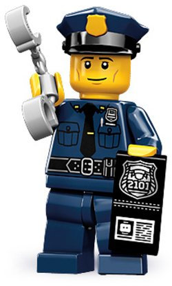 LEGO 71000 Series 9 Minifigure Police Man by LEGO