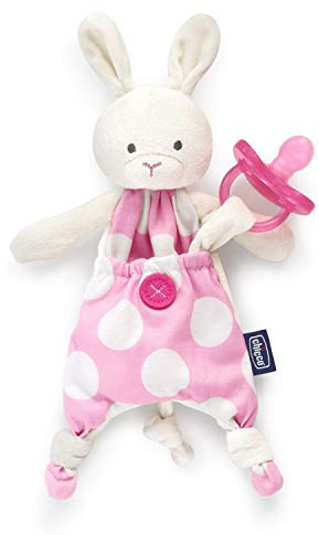 Chicco 00008012100000 Pocket Friend, Girl (Hase), rosa, 1 Stück (1er Pack)