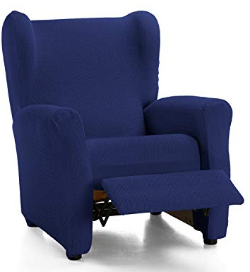 Martina Home - Copri-poltrona elastico, modello Tunez Custodia poltrona relax 32x42x8 cm Marino