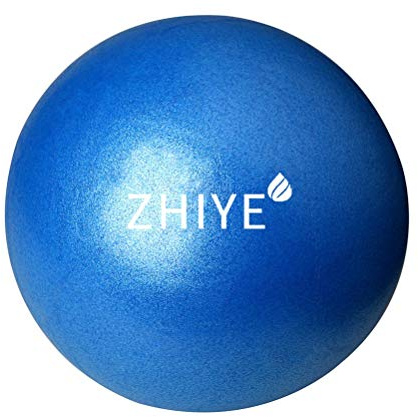 ZHIYE Mini Pilates Ball Yoga Exercise Core Fitness Bender, Stability, Barre, Training, Physical Therapy Anti-Slip Swiss Ball Gym Home