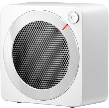 Gaiatop Mini Space Heater, 500W Fast Heating Portable Desk Electric Heater